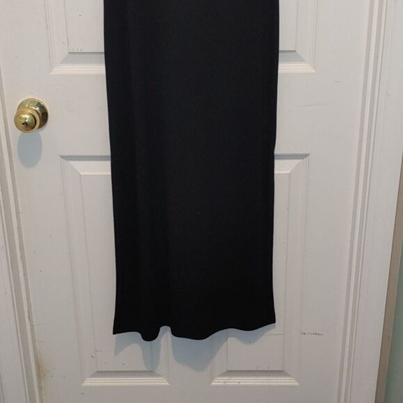 Banana Republic black maxi dress Sz S NWOT - Picture 2 of 5